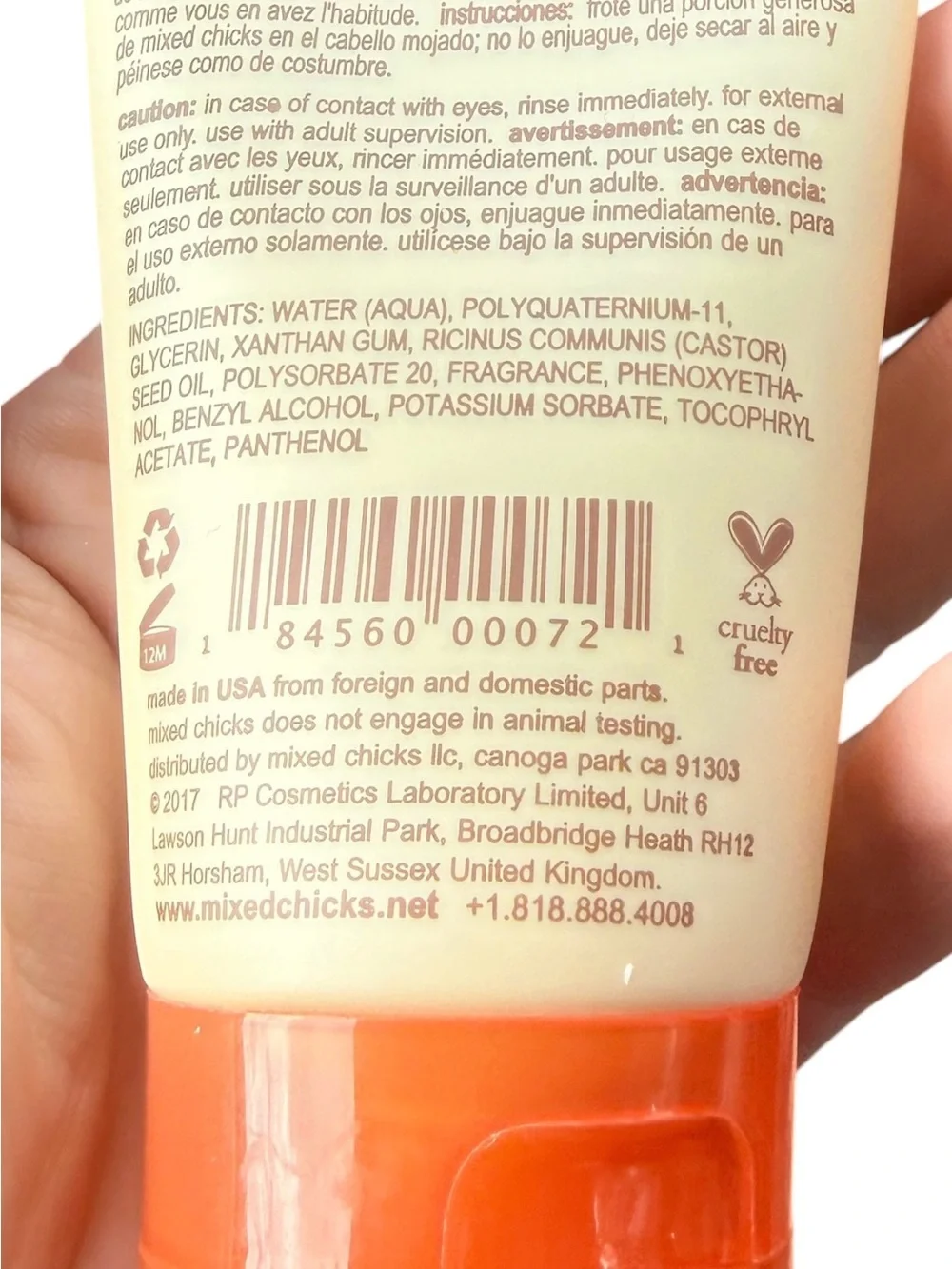 Curl Sculptor Fast-Drying Curl Cream — White & Orange